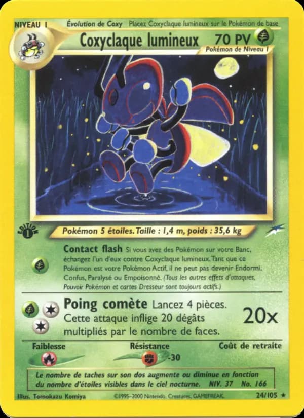 Coxyclaque lumineux