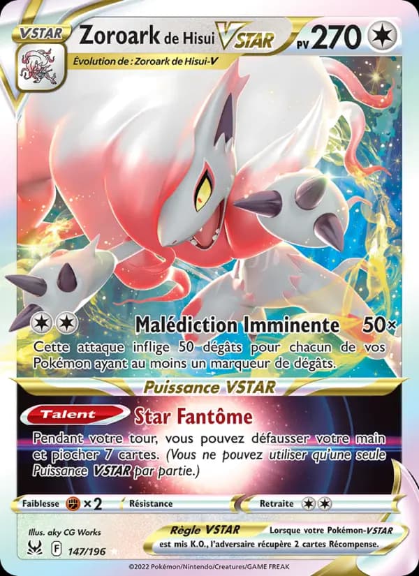 Zoroark de Hisui VSTAR